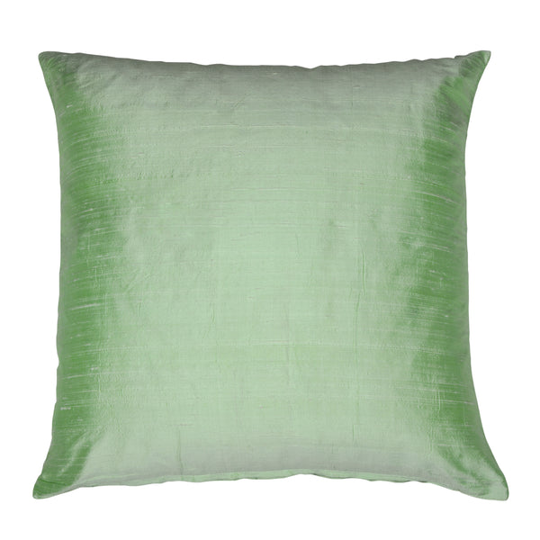 Dupion, Cushion Cover, Apple green, 50x50cm, Plain
