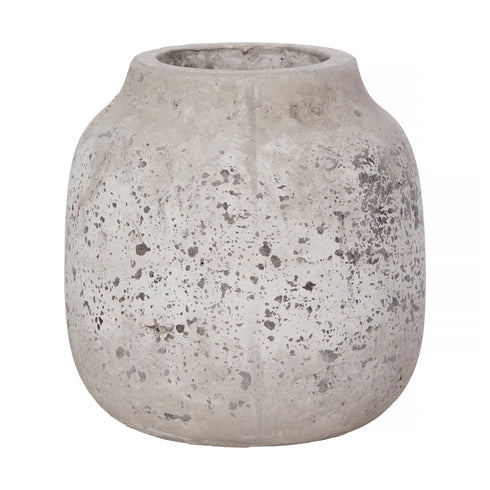 Alesso, Pot, dia19xH20cm, Grey