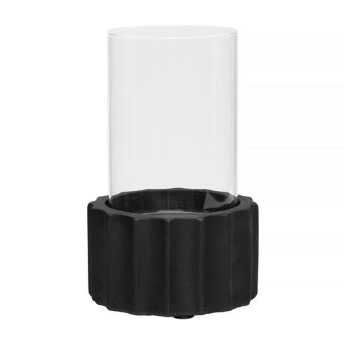 Nutchess, Lantern, dia11xH20cm, Coal