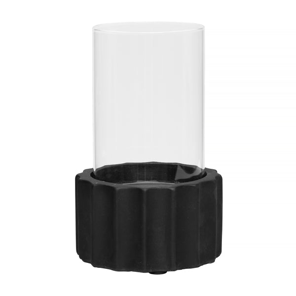 Nutchess, Lantern, dia11xH20cm, Coal